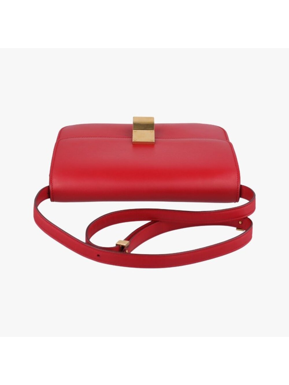 Celine Classic Box Red Leather - Picture 8 of 16